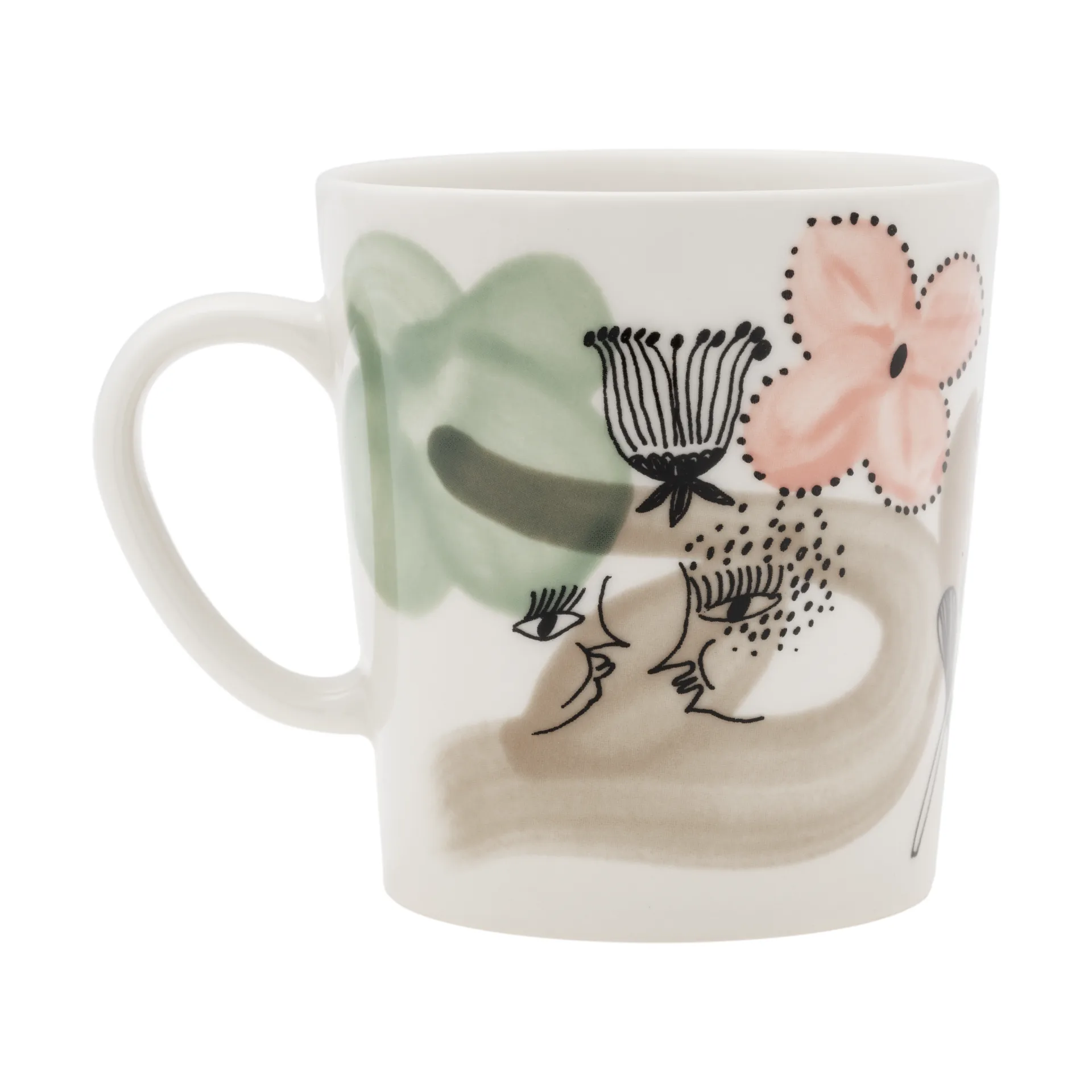 Kukkamaa mugg 30 cl, Grön Arabia