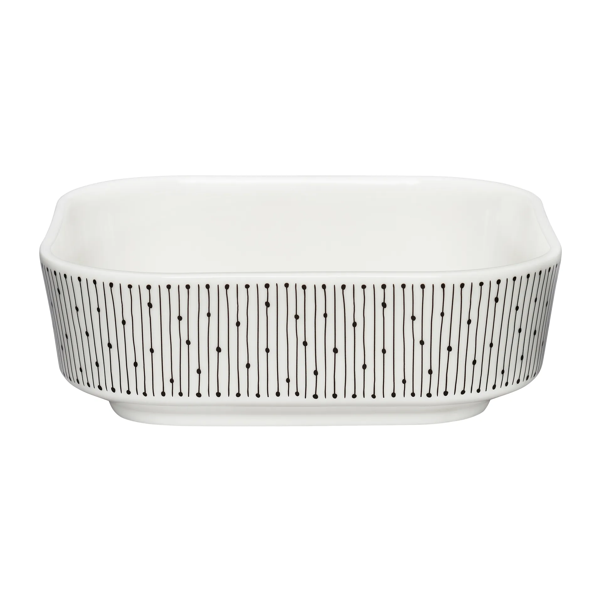 Mainio Sarastus ugnsform 0,7 l, Svart-vit Arabia