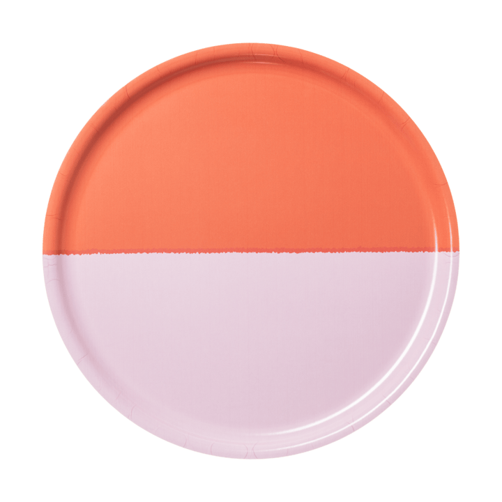 Vuokko bricka Ø35 cm - 2-väri rosa-röd - Arabia