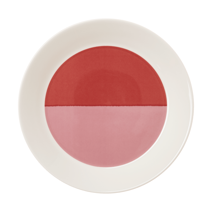 Vuokko tallrik Ø22 cm - 2-väri rosa-röd - Arabia