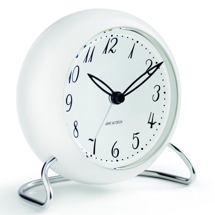 AJ LK bordsklocka - vit - Arne Jacobsen Clocks
