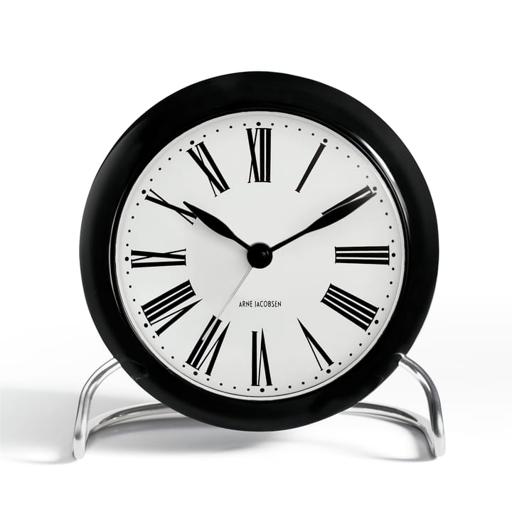 AJ Roman bordsklocka - svart - Arne Jacobsen Clocks