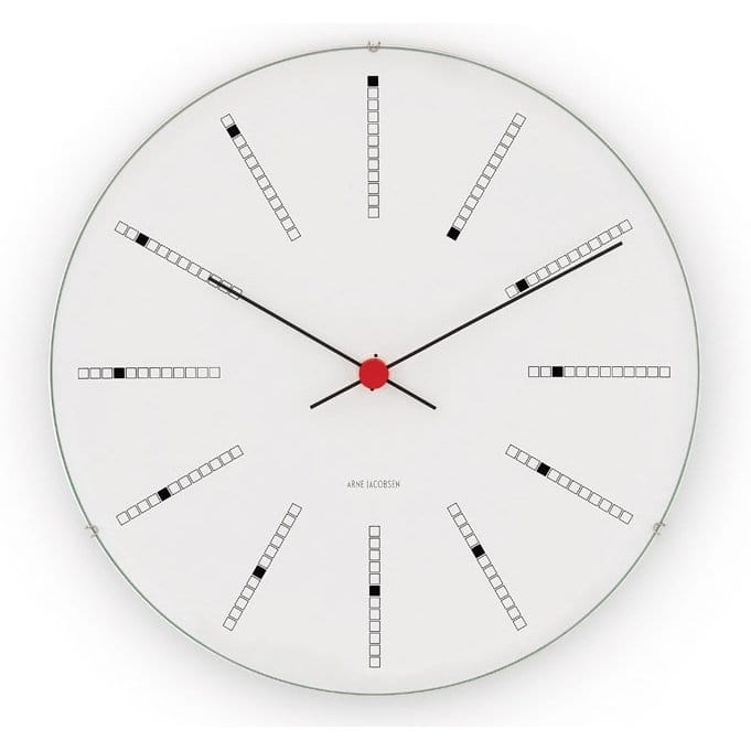 Arne Jacobsen Bankers klocka - Ø 290 mm - Arne Jacobsen Clocks