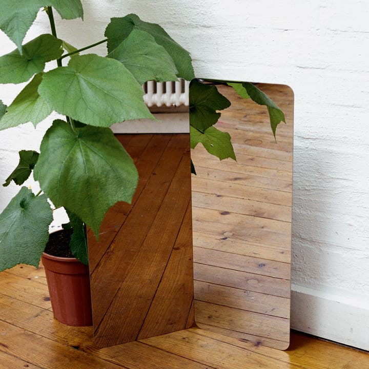124 ° spegel, aluminium, small Artek