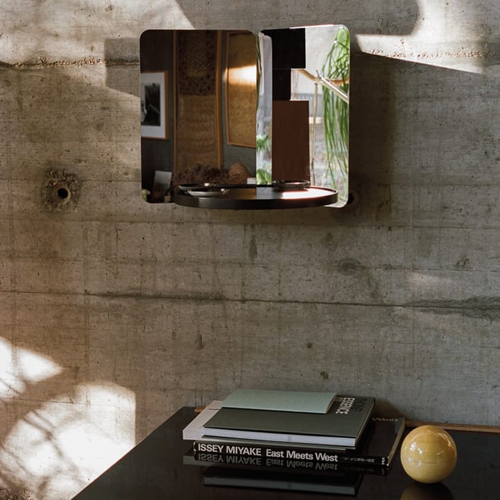 124 ° spegel, aluminium, small Artek