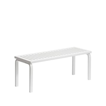 153A bänk - Vitlackerad björk - Artek