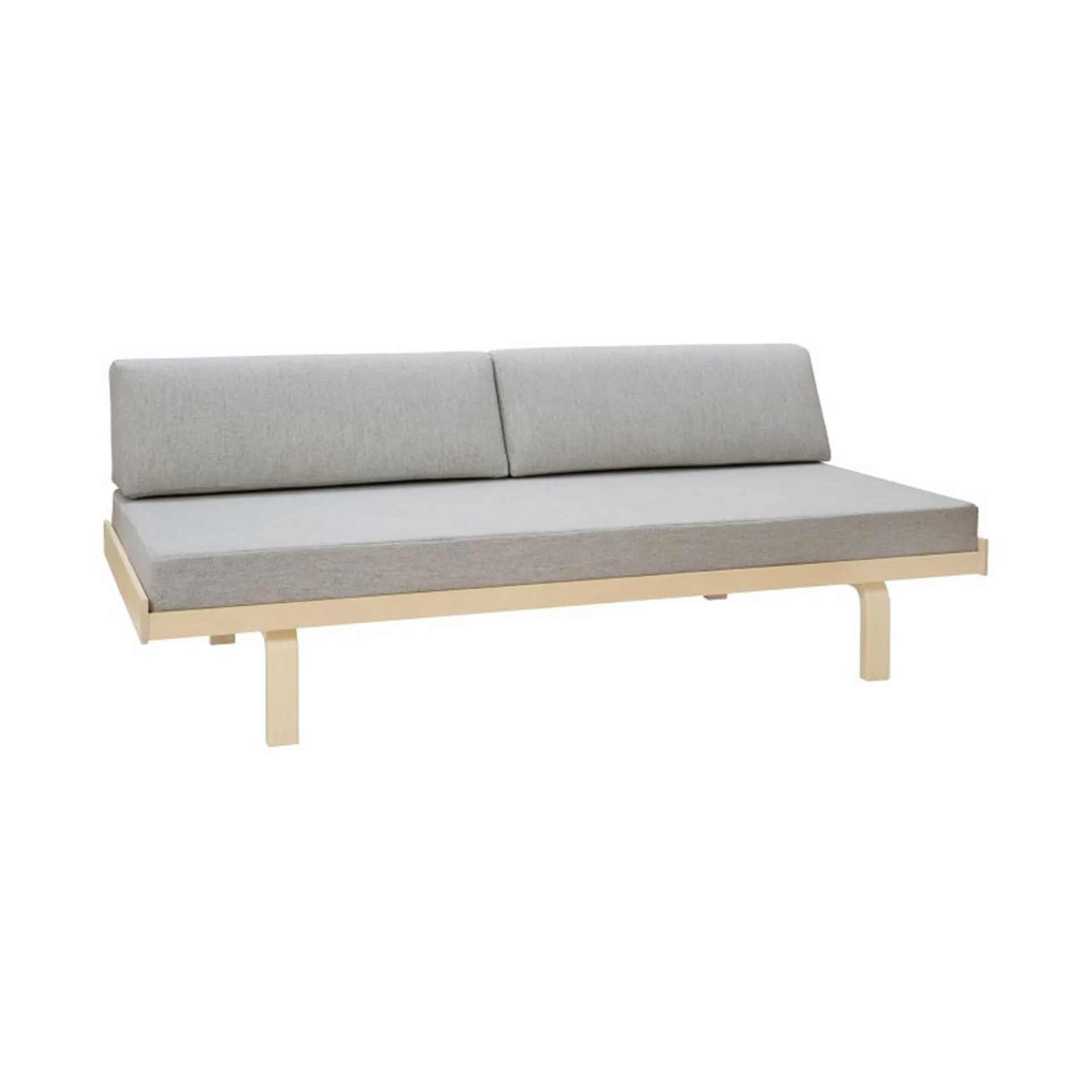 710 dagbädd, Björk-Hallingdal 110-beige inkl. madrass & kudde Artek