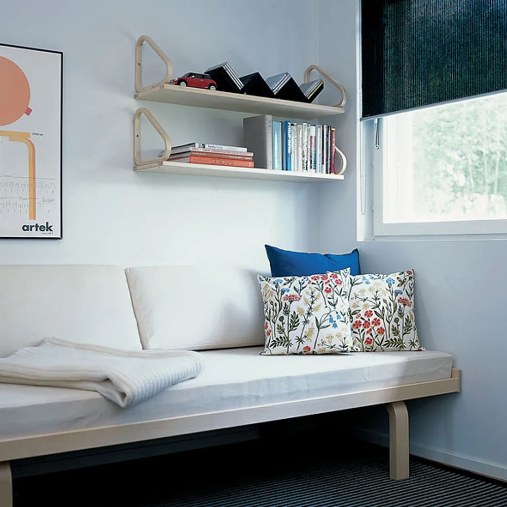 710 dagbädd, Hallingdal björk, inkl. madrass Artek