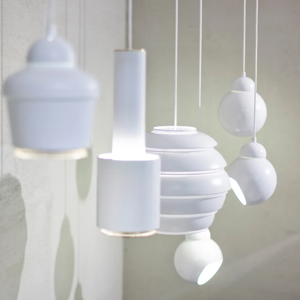 A110 pendel, Svart pulverlackerad Artek