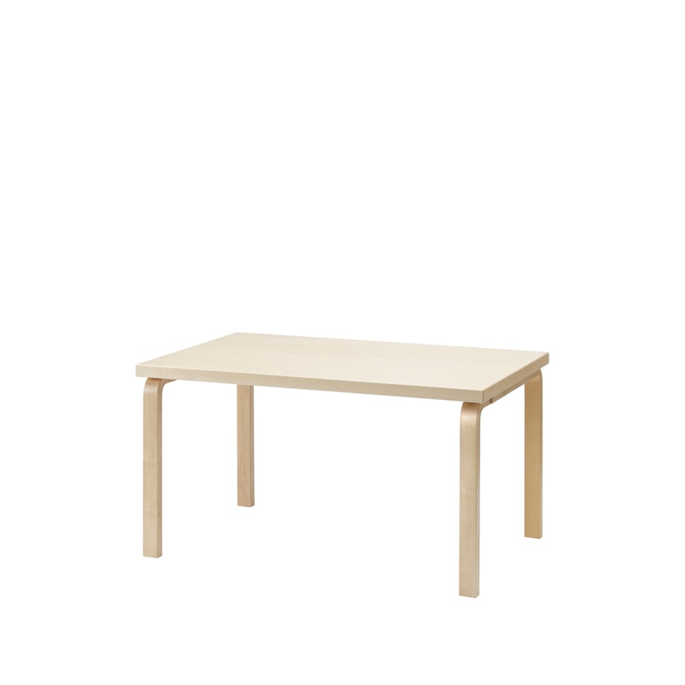 Artek Aalto 82B matbord Naturlackerad björk-Björkben
