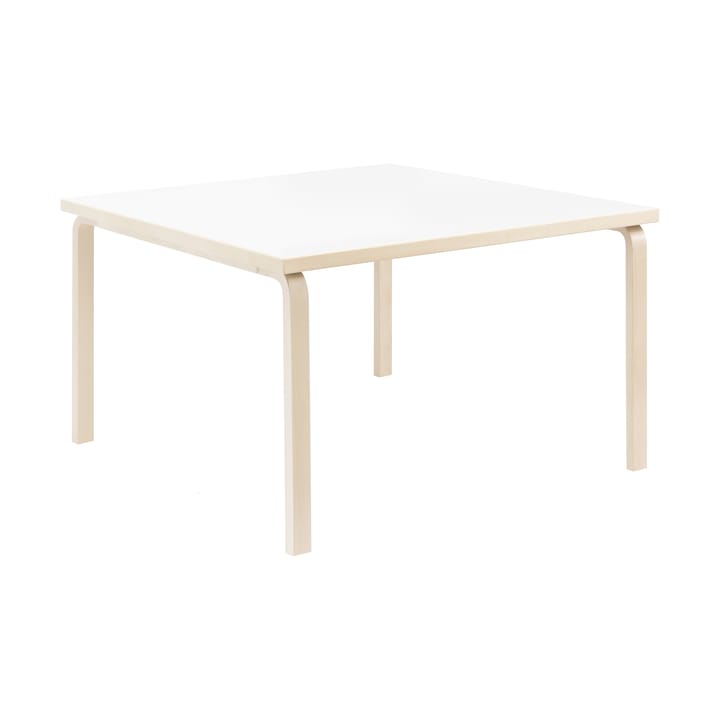 Aalto 84 matbord - Top IKI white HPL-natural lacquered - Artek