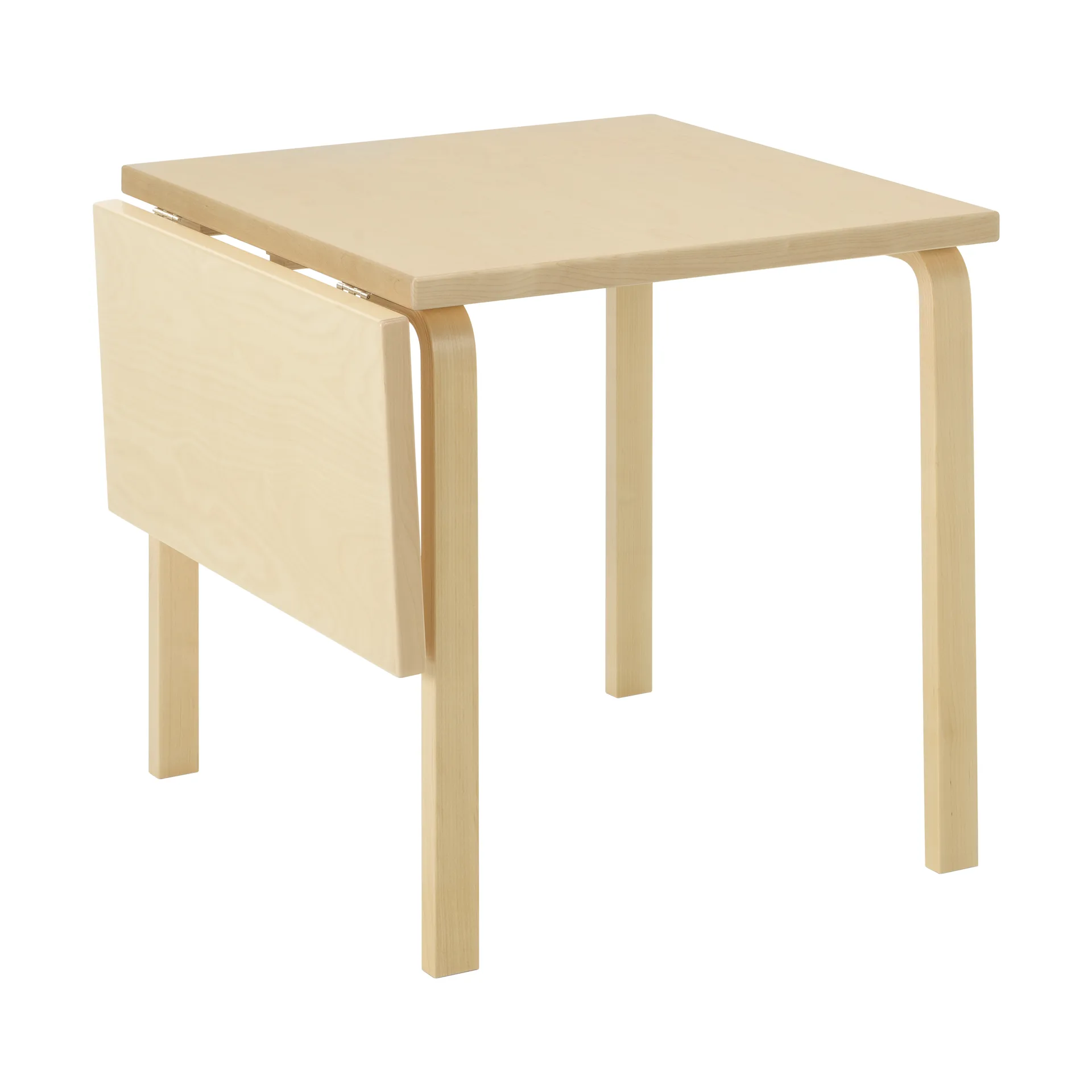 Aalto Table foldable DL81C matbord, Top birch veneer-natural lacquered Artek