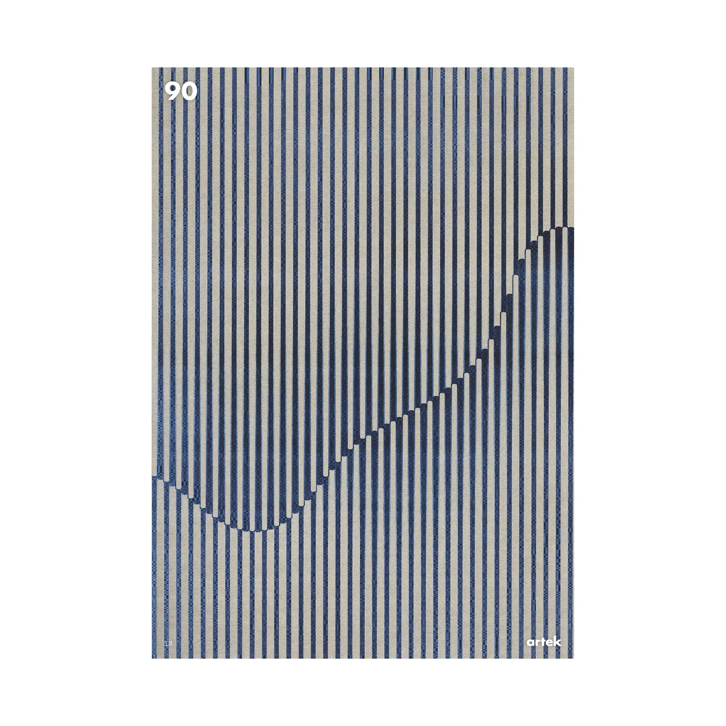 Artek 90 Years Anniversary poster 50x70 cm, Inka Bell Artek