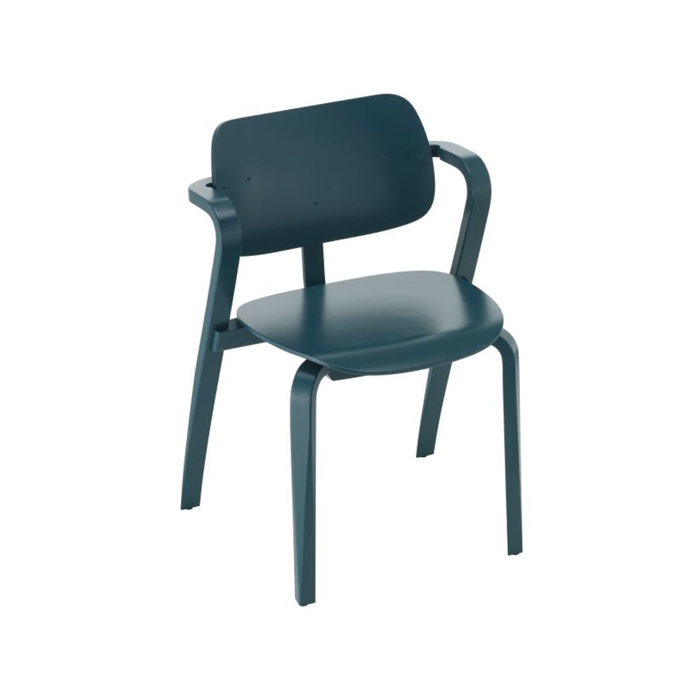 Artek Aslak stol Petrol lack | Skandinavisk Design | Stolar | Blå