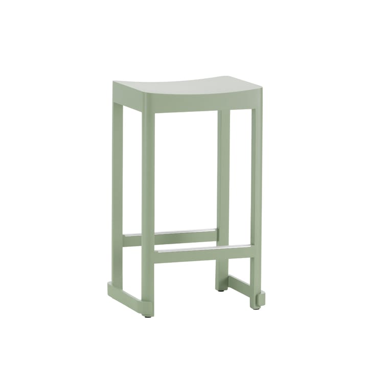 Atelier barpall - Grönlackerad björk-H65 cm - Artek