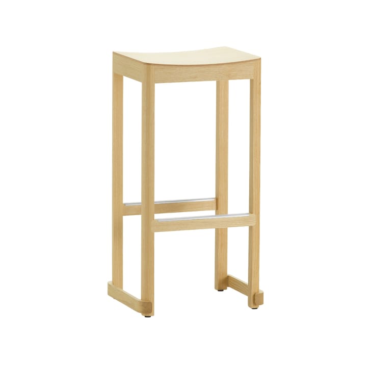 Atelier barstol - Naturlackerad ask-H75 cm - Artek