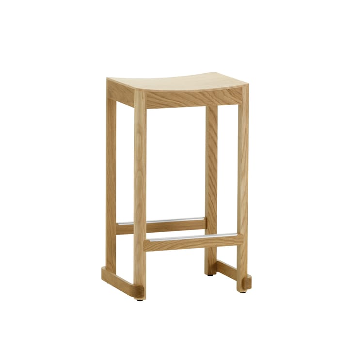 Atelier barstol - Naturlakerad ek-H65 cm - Artek