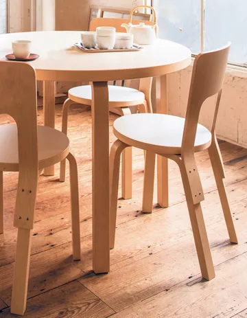 Chair 66 stol - Naturlackerad björk-Björk - Artek