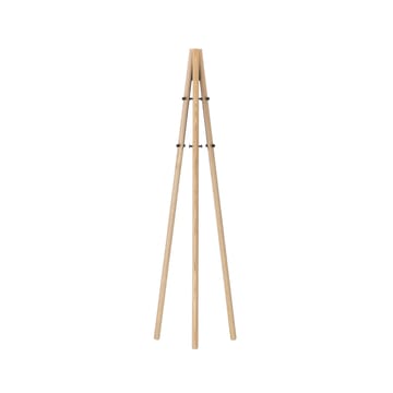 Kiila coat stand tamburmajor - Ask-Svarta krokar - Artek