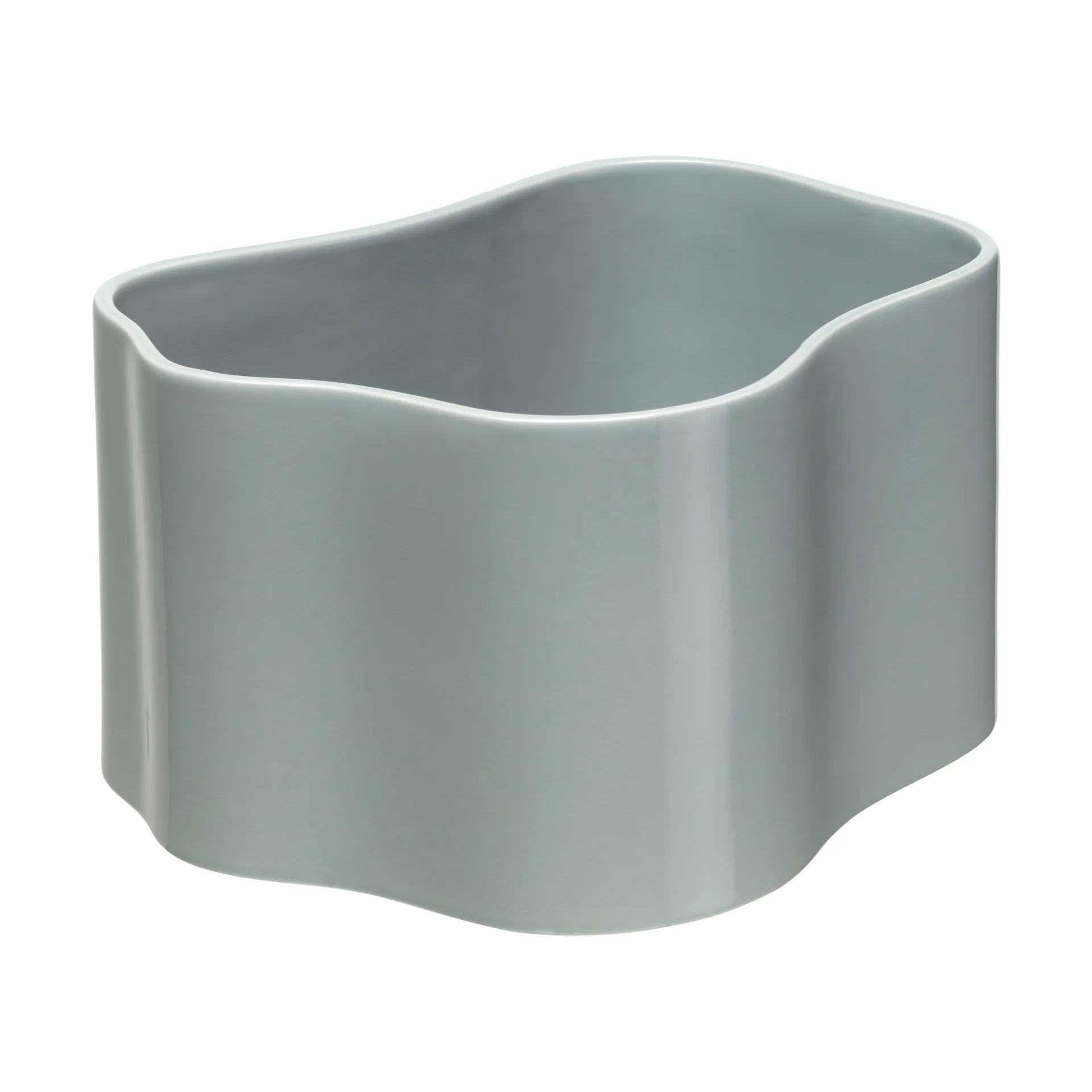 Riihitie kruka modell B medium, Light grey Artek