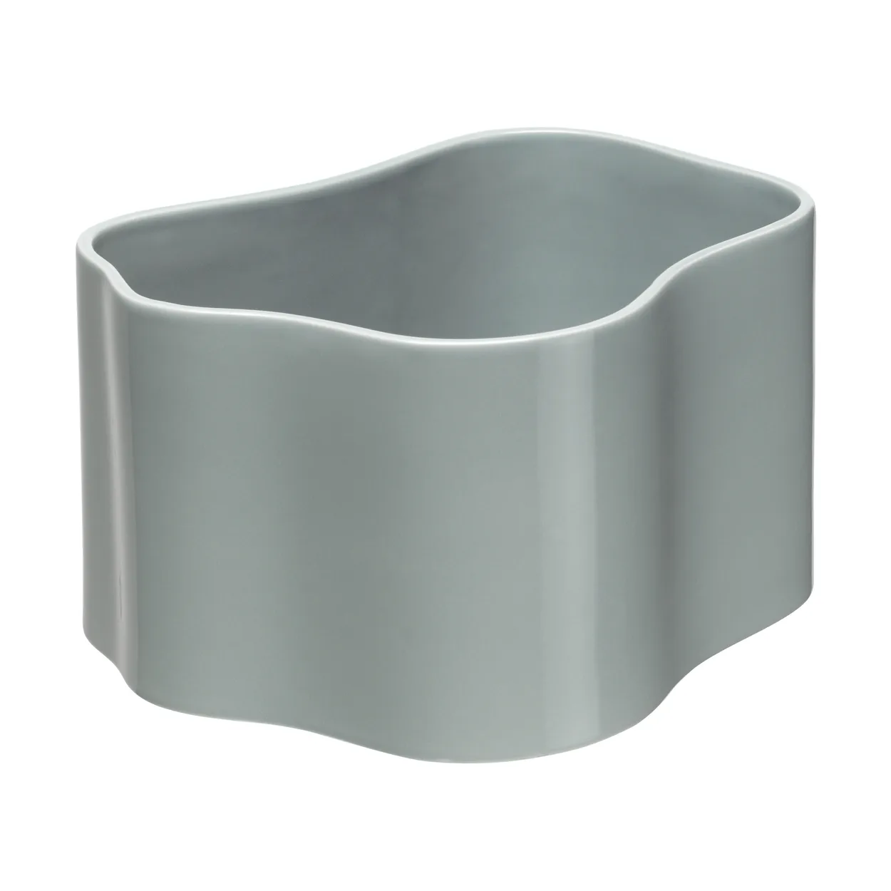 Artek Riihitie kruka modell B medium Light grey | Skandinavisk Design | Krukor | Blå