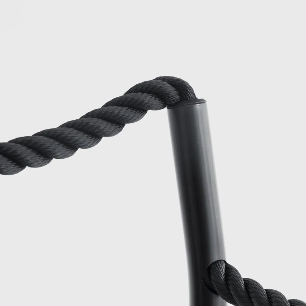 Rope stol, Ljusgrå pulverlack-Grå lack Artek