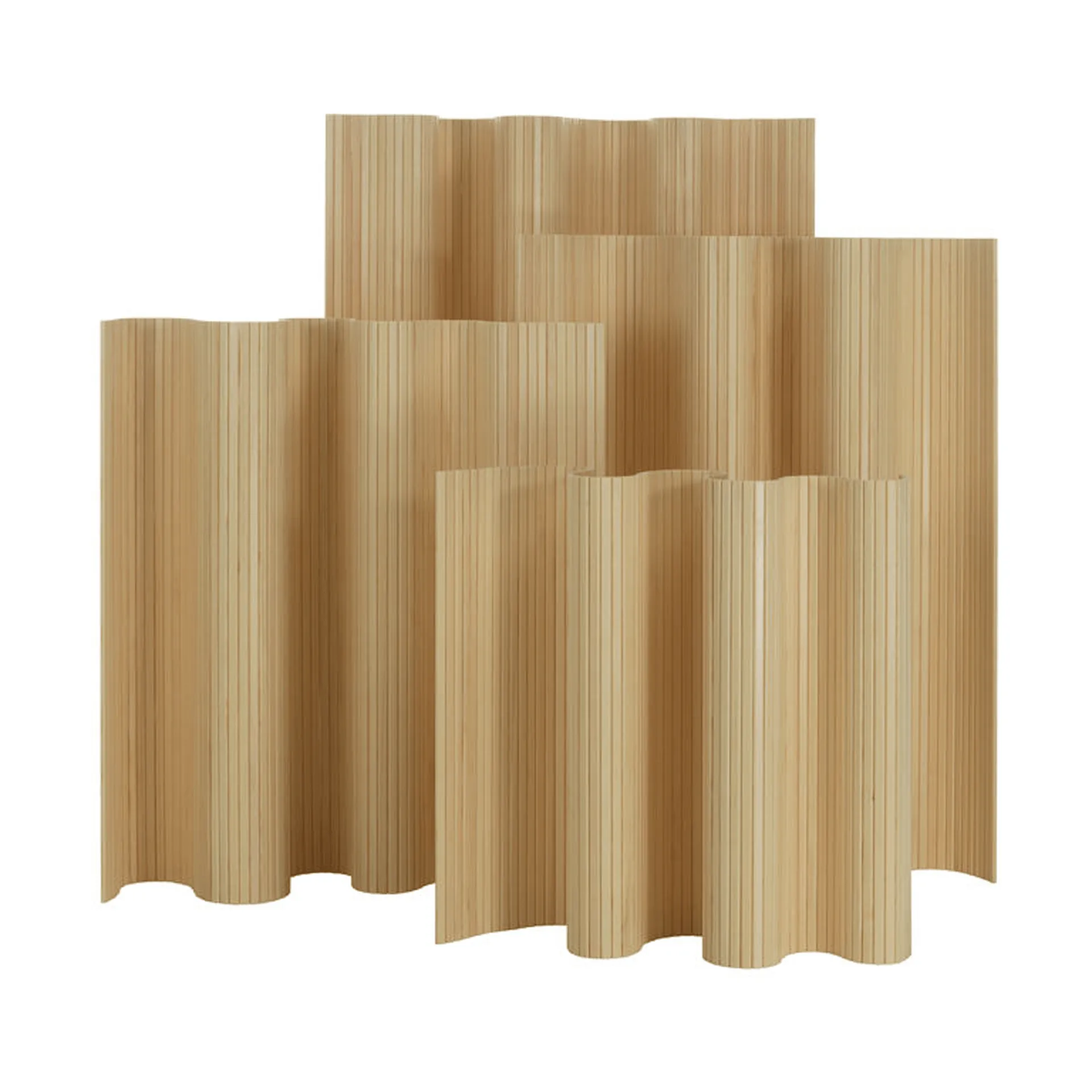 Screen 100A rumsavdelare, Lackerad furu, 180x200 cm Artek