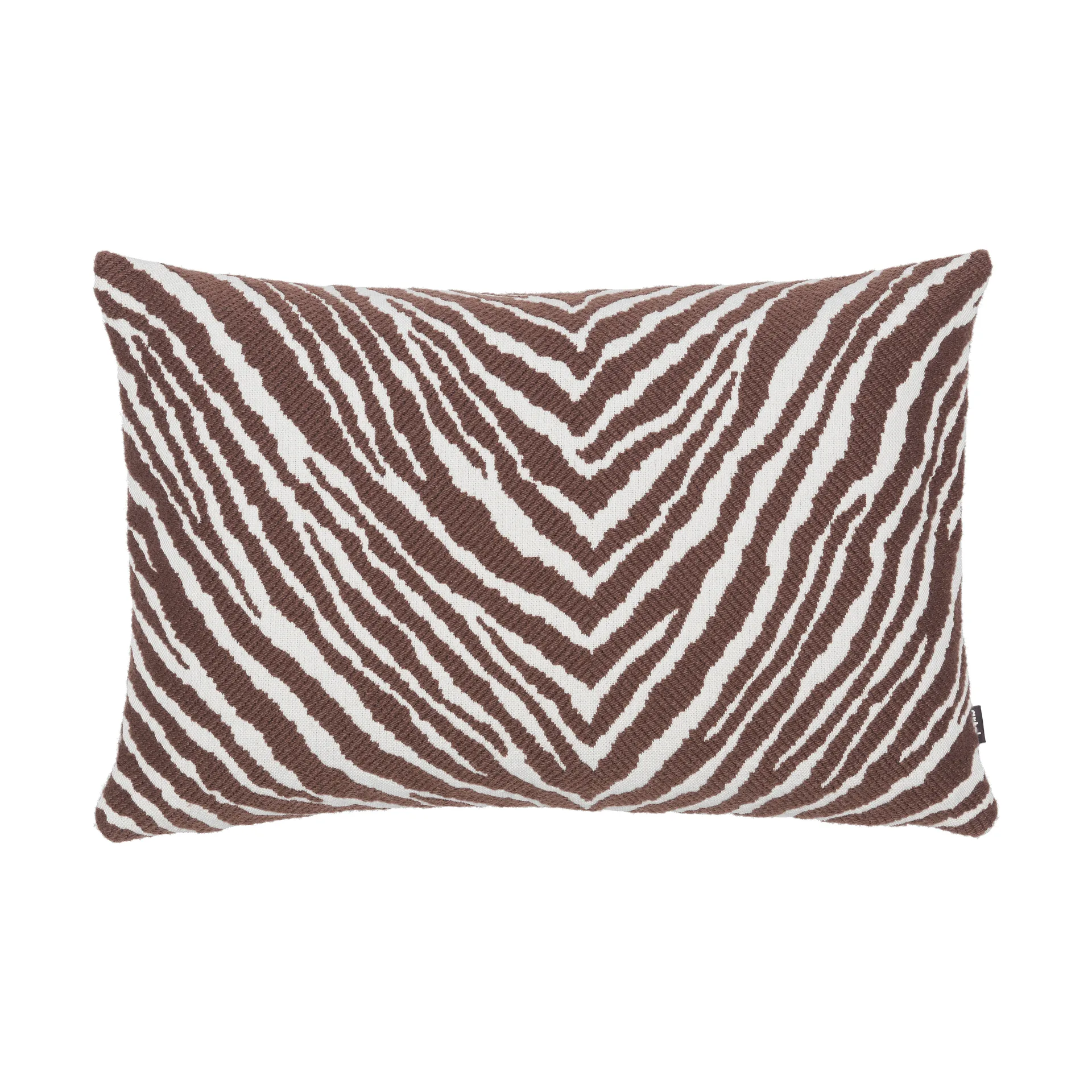 Zebra kuddfodral, Brun-vit, 40x60 cm Artek