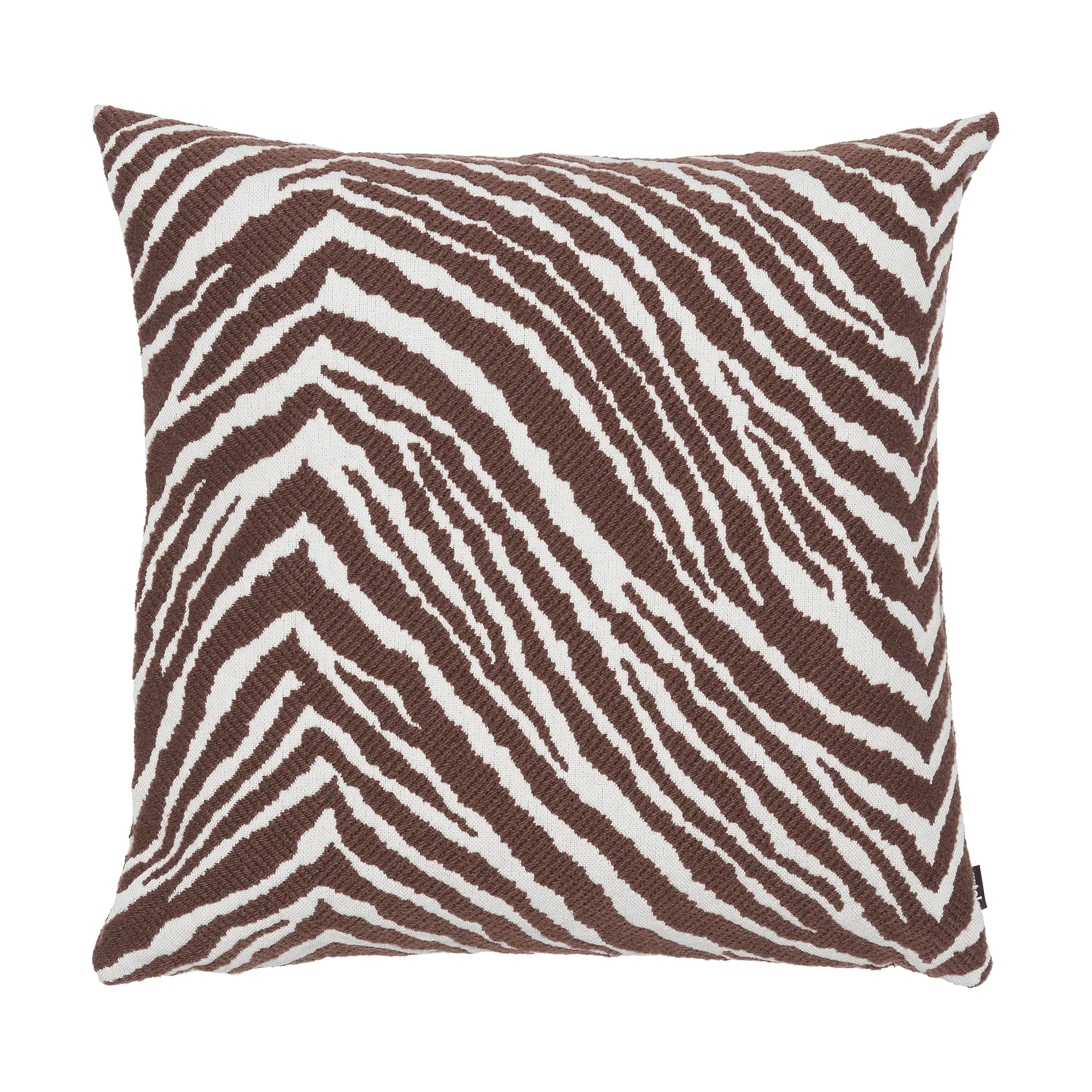 Zebra kuddfodral, Brun-vit, 50x50 cm Artek