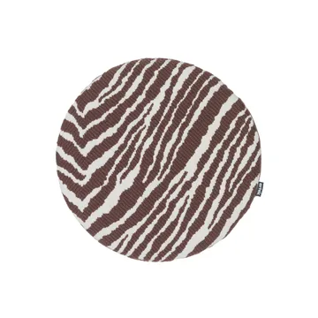 Zebra sittdyna Ø34 cm - Brun-vit - Artek