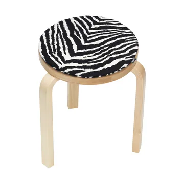Zebra sittdyna Ø34 cm - Svart-vit - Artek