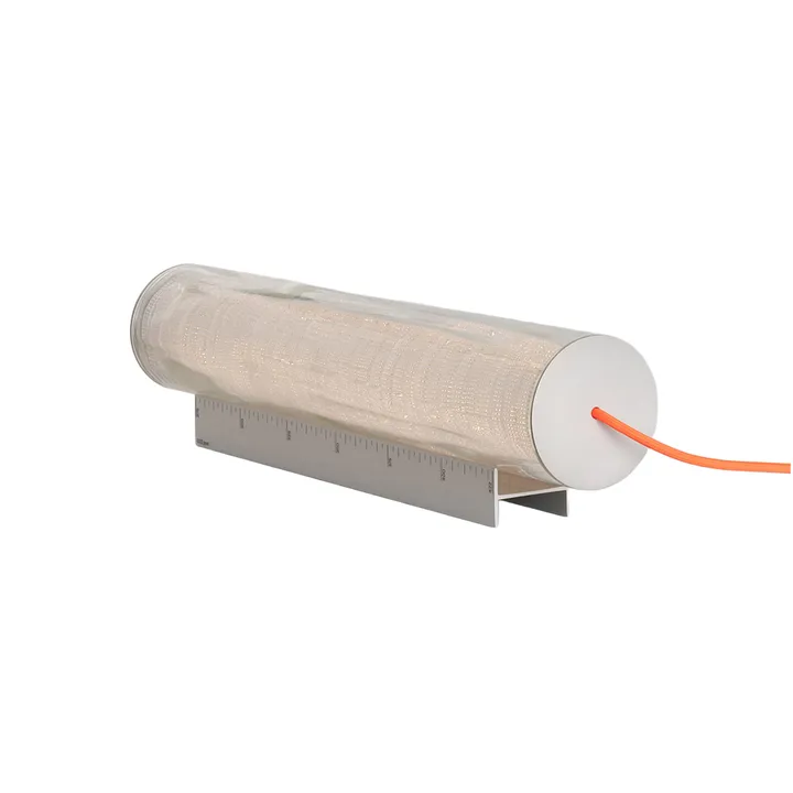 Criosfera bordslampa horisontell - Glass-silver - Artemide