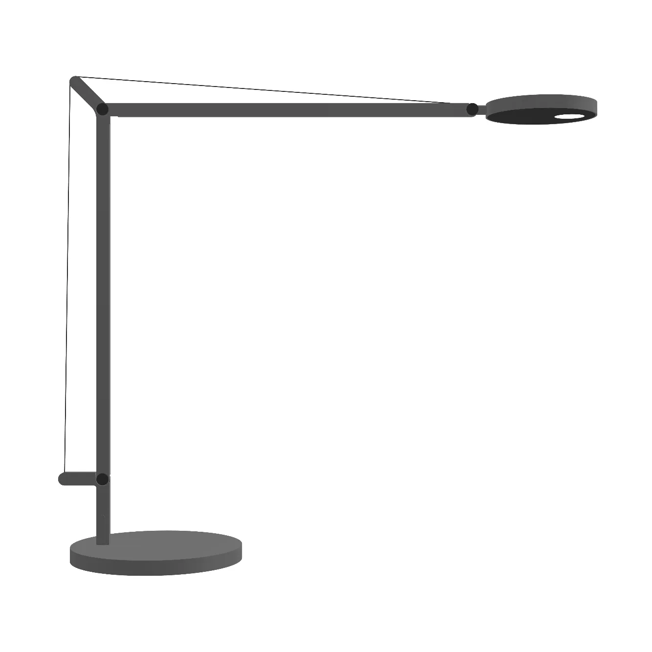 Demetra bordslampa - Anthracite grey,  Artemide