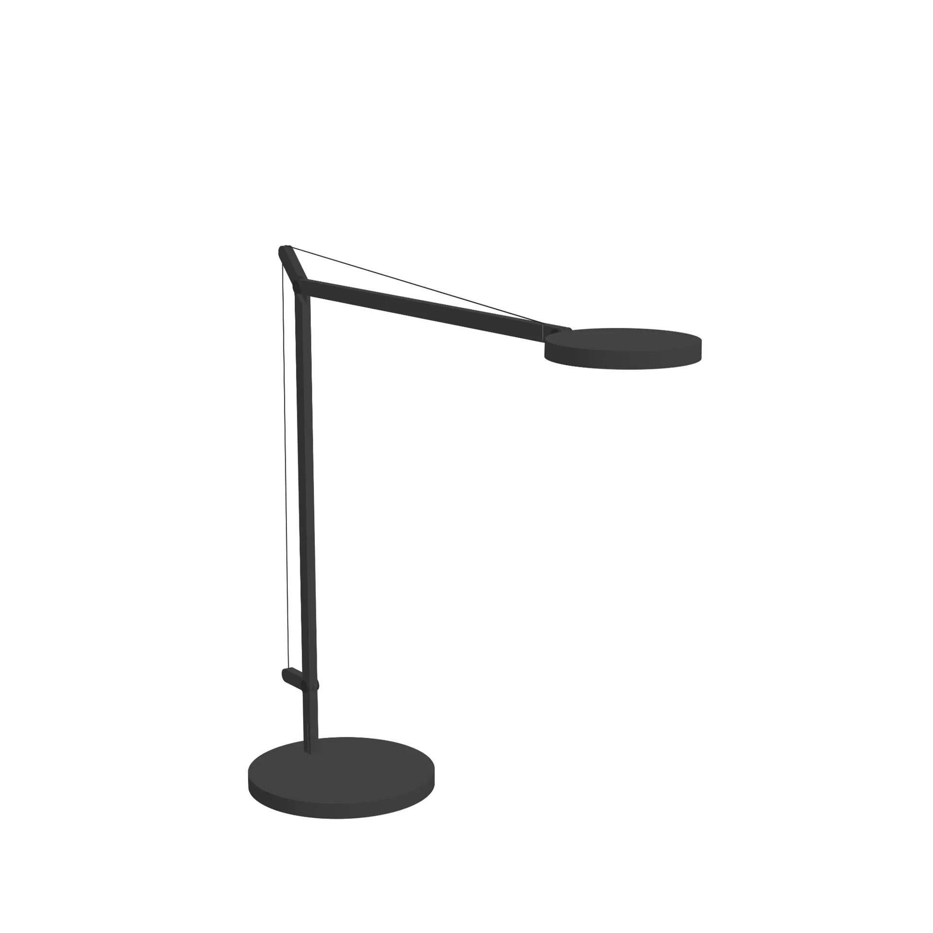 Demetra bordslampa, Glossy black Artemide