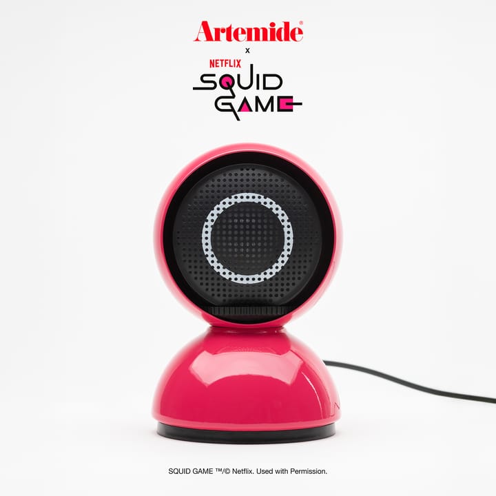 Eclisse x Squid Game bordslampa Special Edition - Guard pink - Artemide