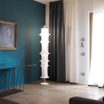 Falkland golvlampa - vit 195 cm - Artemide