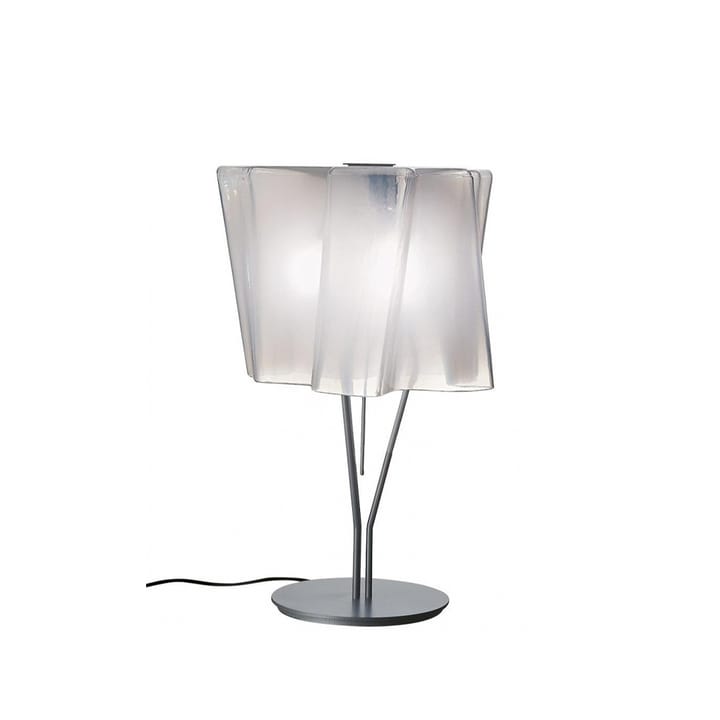 Logico bordslampa - silk, led, grå aluminium stativ - Artemide
