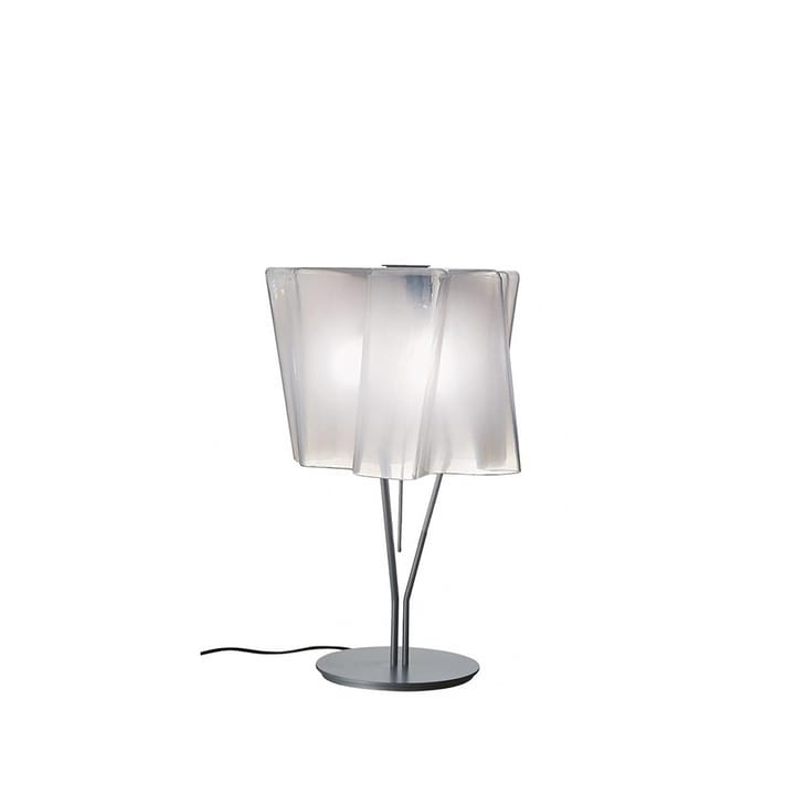 Logico Mini bordslampa - silk, led, grå aluminium stativ - Artemide