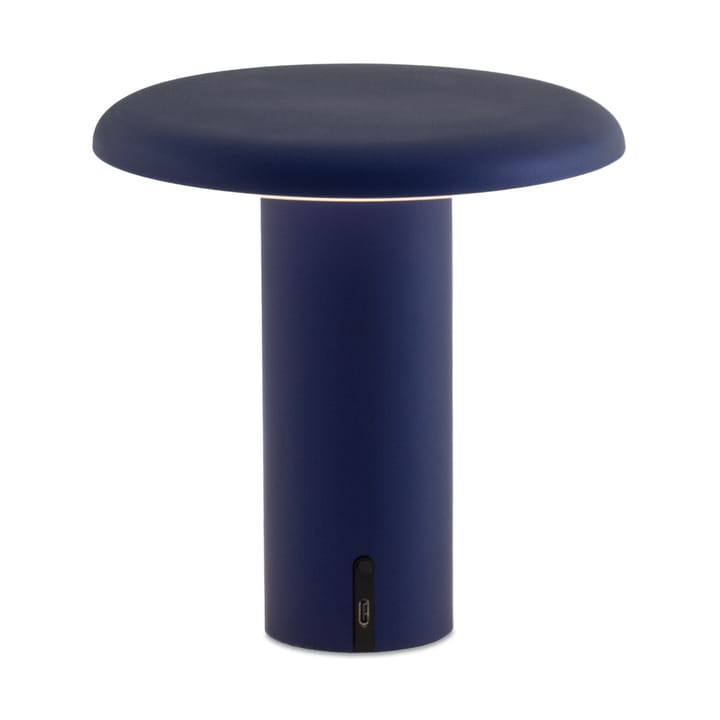 Takku portabel bordslampa 19 cm - Anodized blue - Artemide