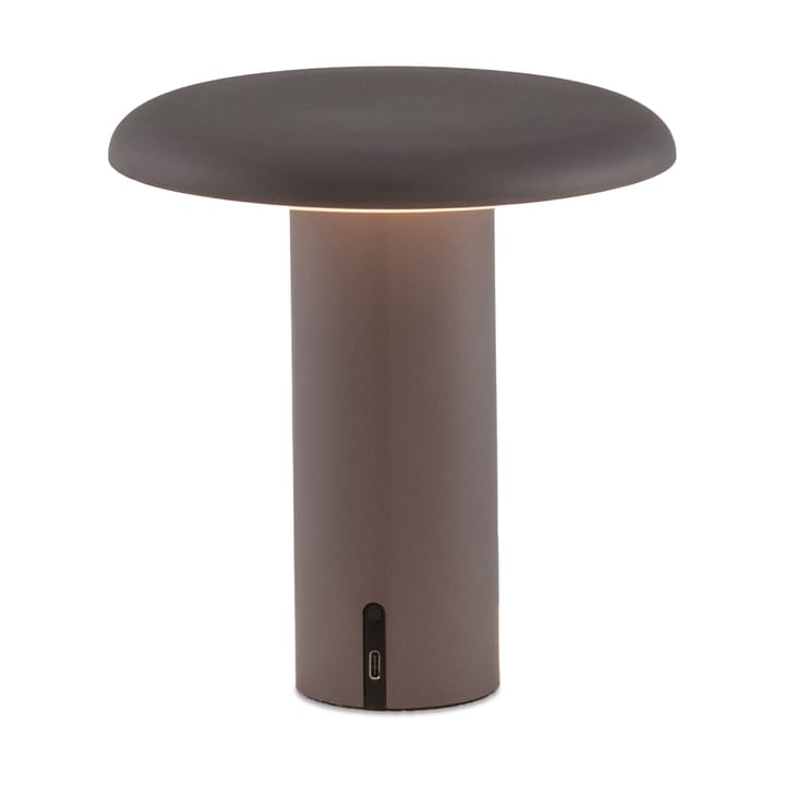 Takku portabel bordslampa 19 cm - Anodized grey - Artemide