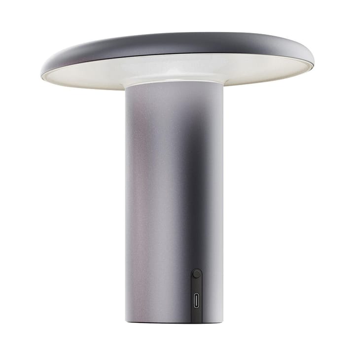 Takku portabel bordslampa 19 cm - Anodized grey - Artemide