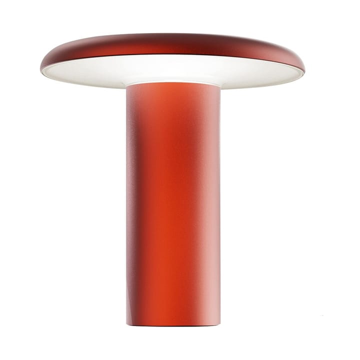 Takku portabel bordslampa 19 cm - Anodized red - Artemide