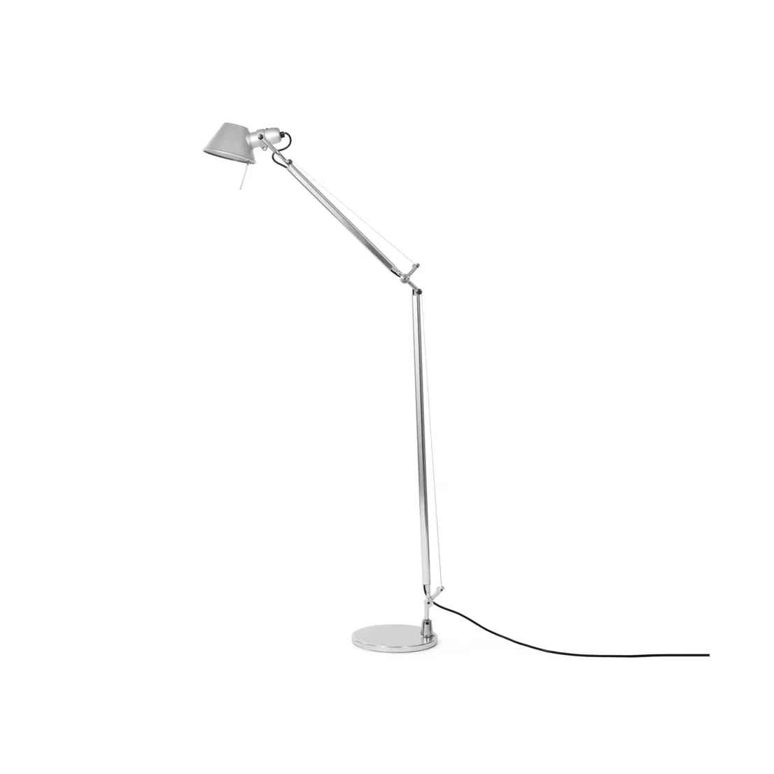 Tolomeo micro golvlampa - aluminium,  Artemide
