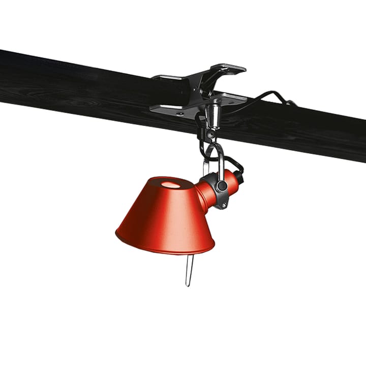 Tolomeo Micro Pinza vägglampa klämfäste - Red - Artemide