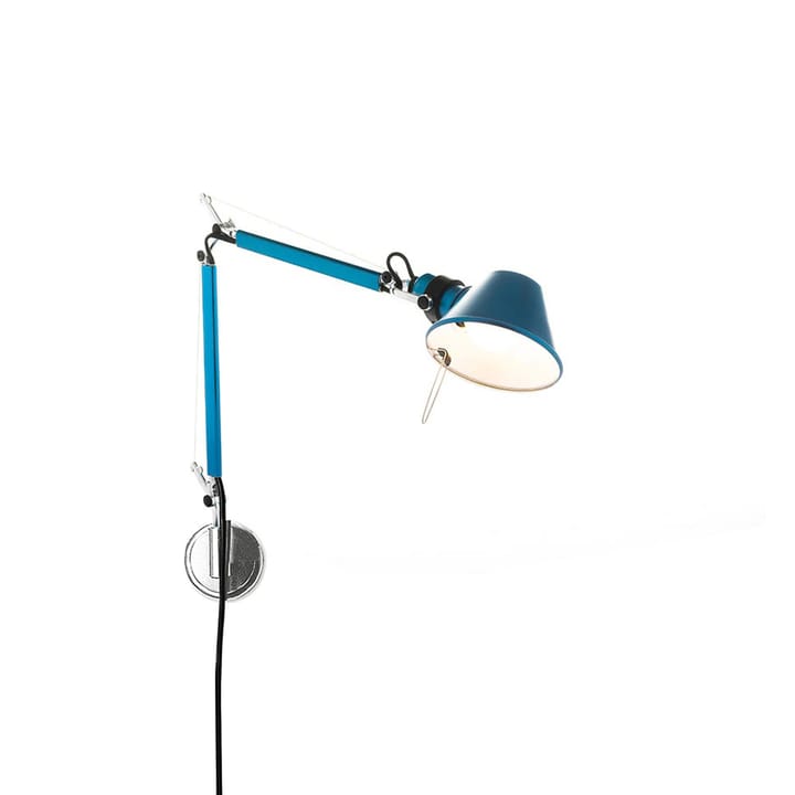 Tolomeo Micro vägglampa - Anodized blue - Artemide