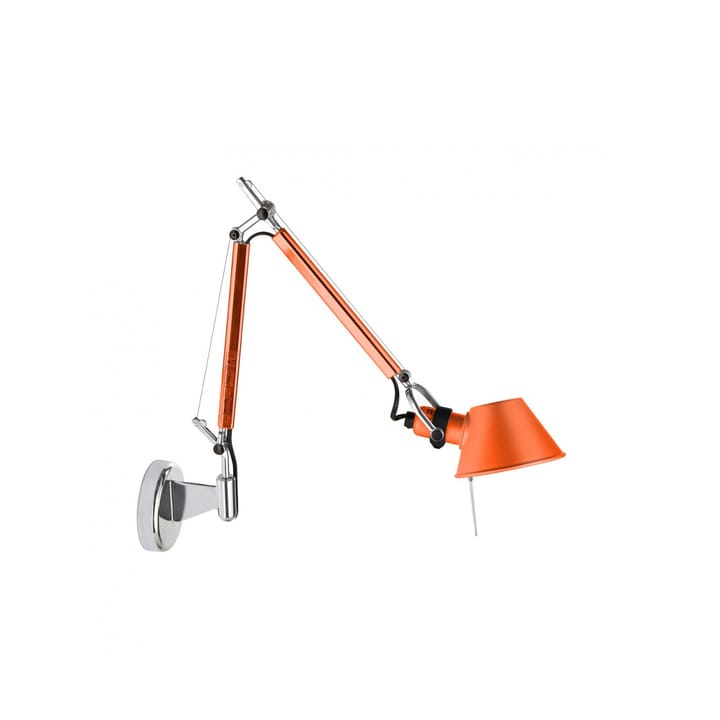 Tolomeo Micro vägglampa - Anodized orange - Artemide