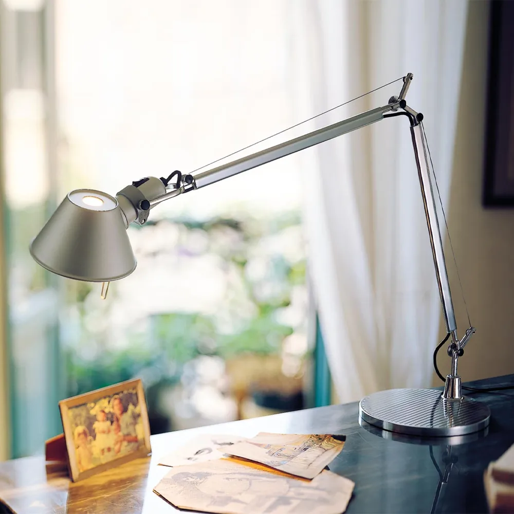 Tolomeo mini bordslampa - Aluminium,  Artemide