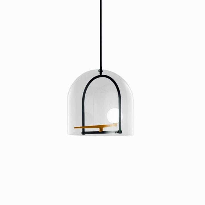 Yanzi S pendel - Black-brass - Artemide