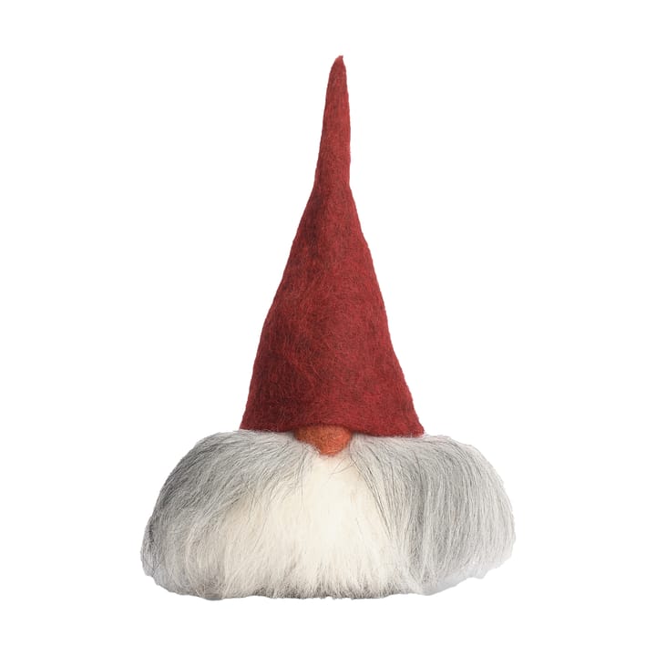 Viktor tomte, röd/grå Åsas tomtebod