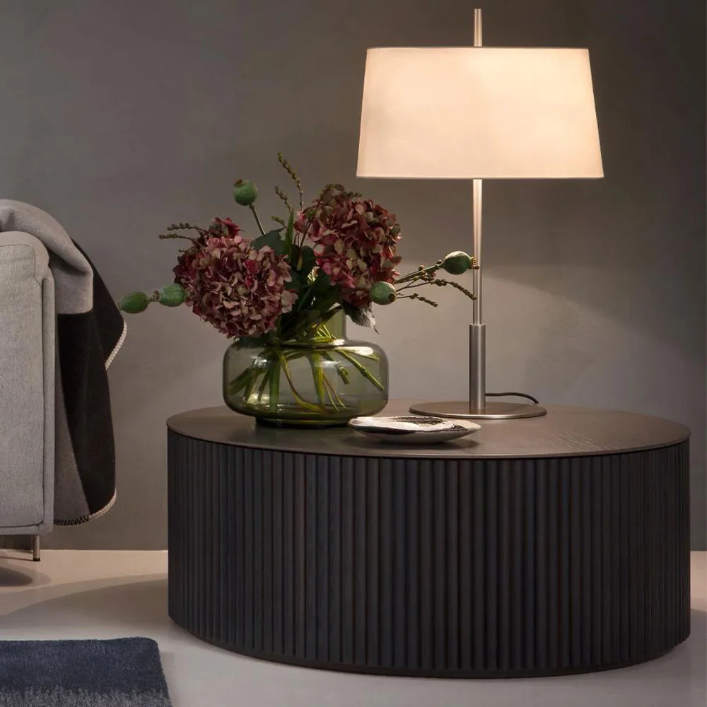 Grand Palais soffbord, ask teakbetsad Asplund